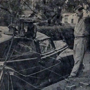 1954 Hurricane damage
